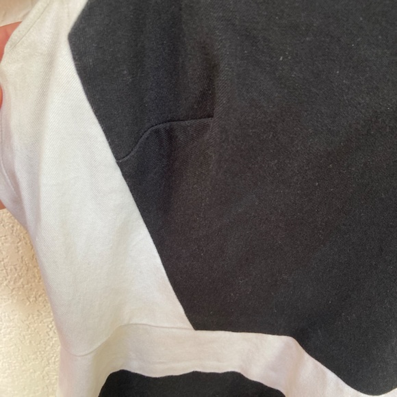 Banana republic black and white size 12 dress shift vneck - Picture 5 of 9